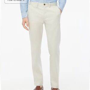 J crew stone Straight-fit flex chino pant